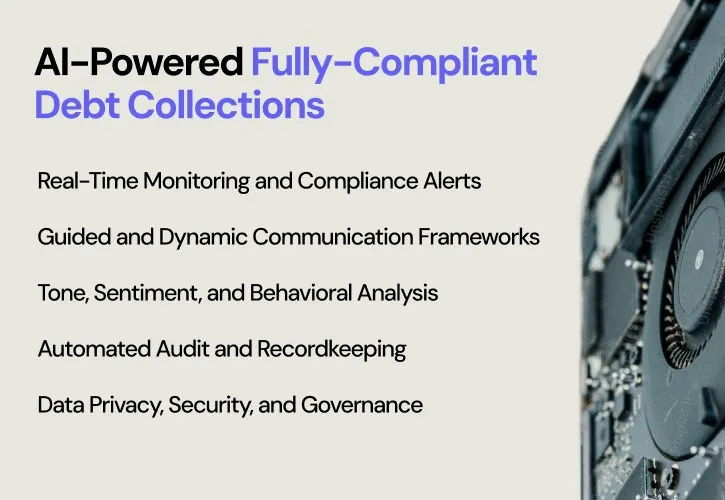 Image of AI-powered compliant debt  collections