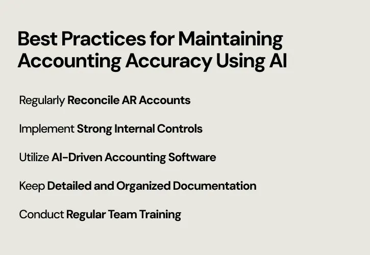 Image of Best Practices for Maintaining Accounting Accuracy using AI